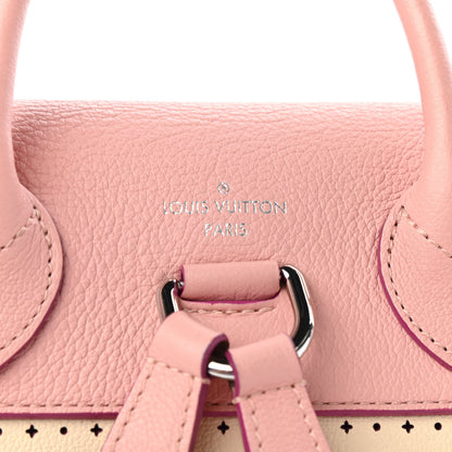 Louis Vuitton Perforated Calfskin Lockme Backpack Rose Poudre Creme 10 of 10