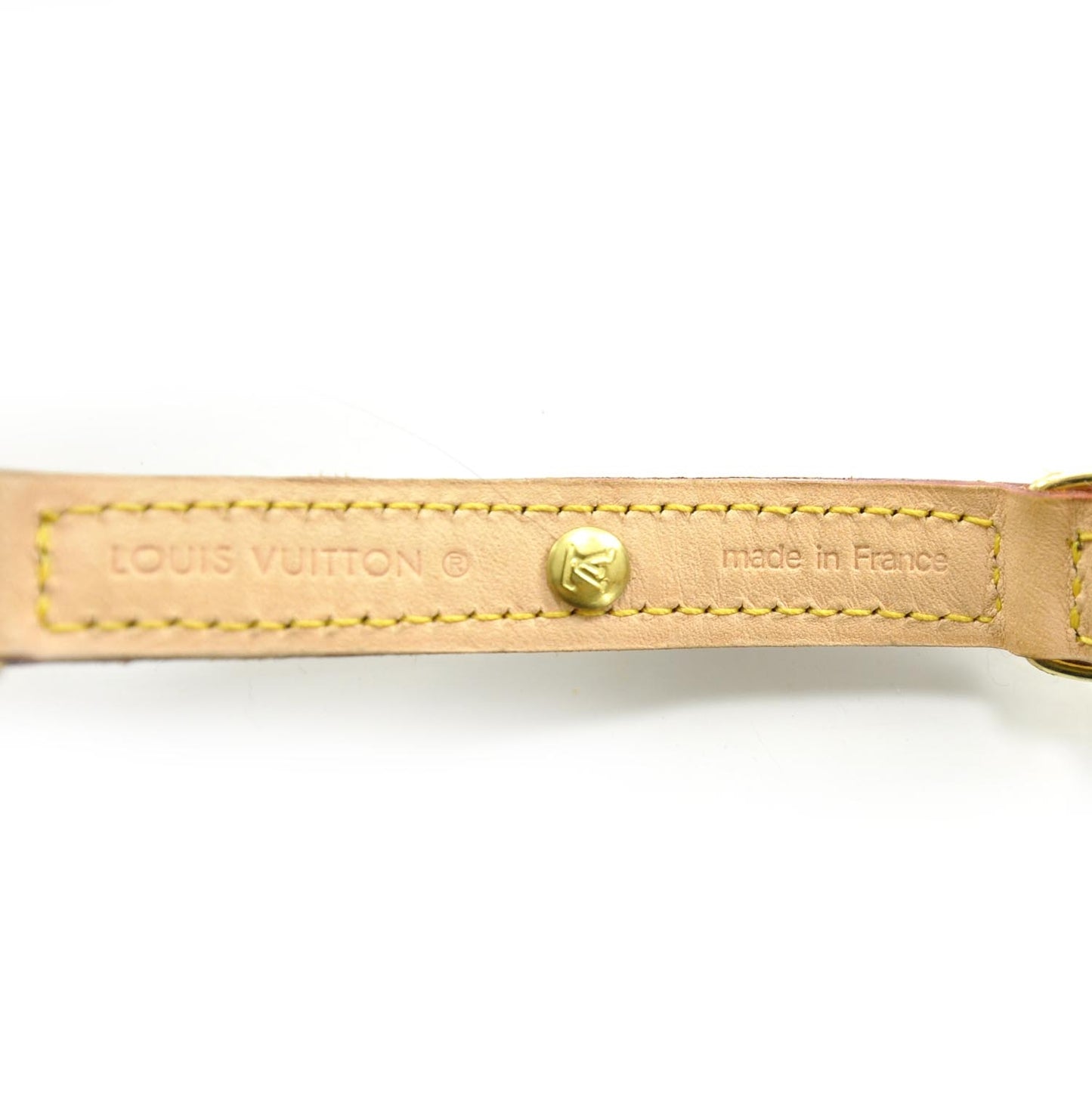 Monogram Baxter Dog Collar PM