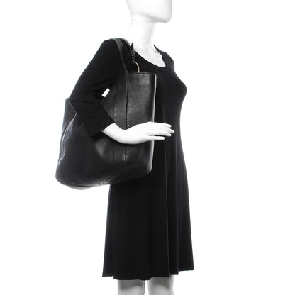 Gucci Pebbled Calfskin Greenwich Tote Black 2 of 9