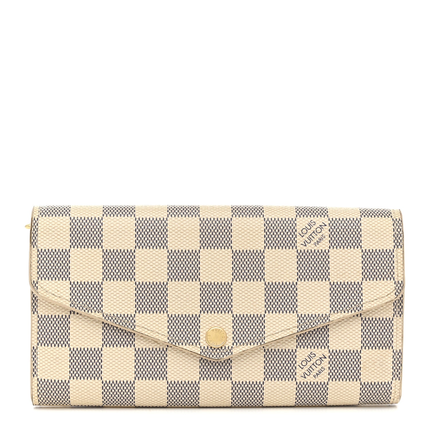 Louis Vuitton Damier Azur Sarah Wallet NM 1 of 14