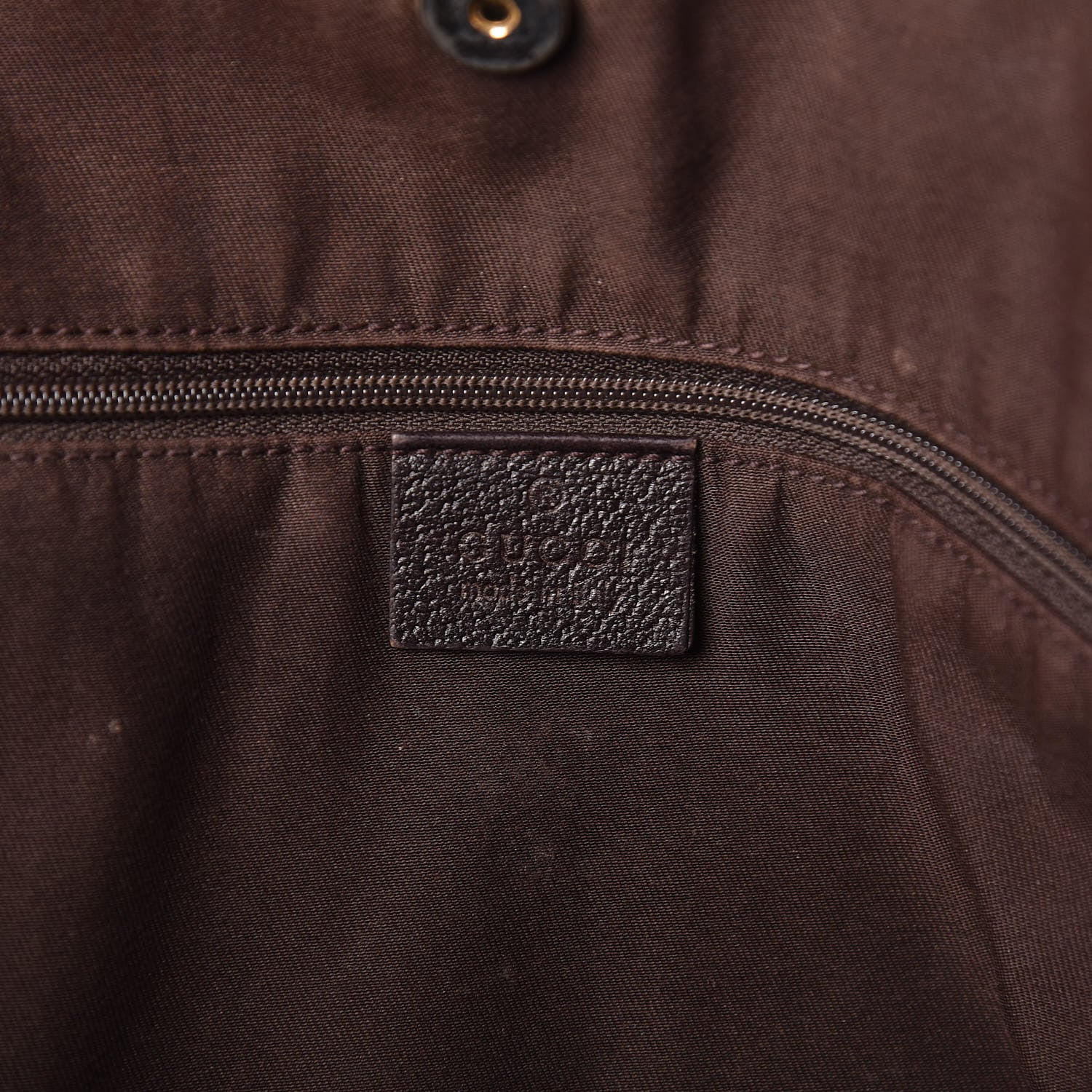 Gucci Monogram Web Tote Brown 6 of 27