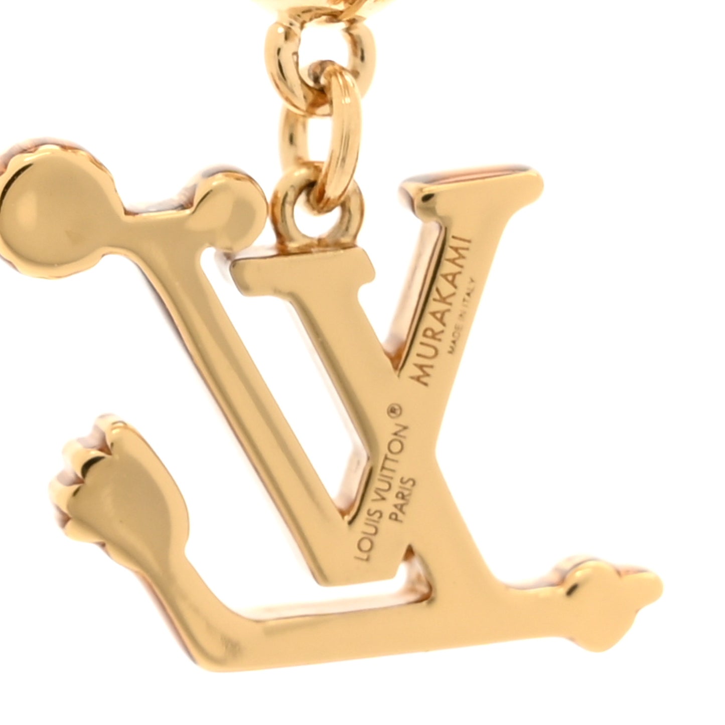 LV X TM Superflat Earrings Gold Multicolor