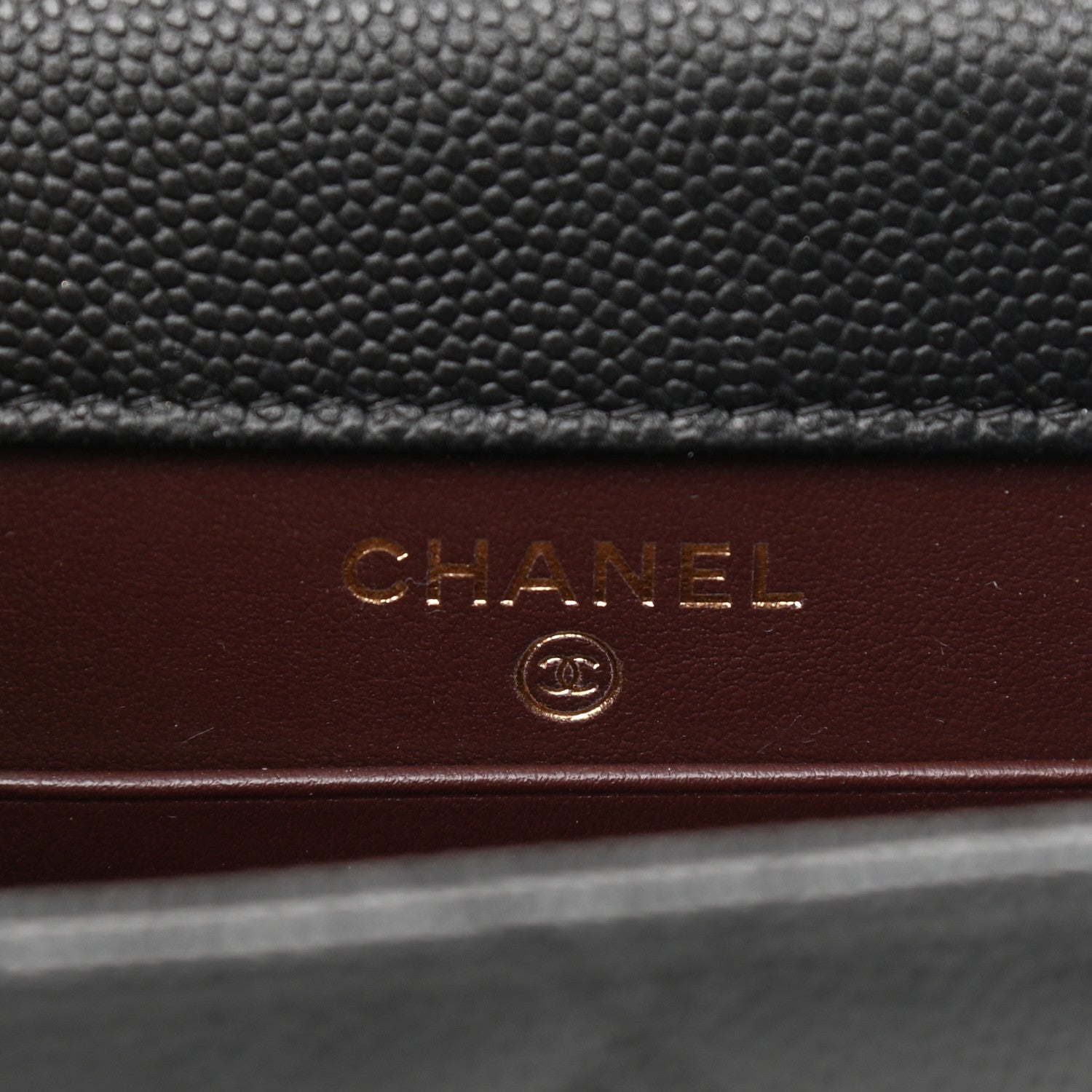 Chanel Caviar Quilted Classic Phone Holder Black 6 of 12