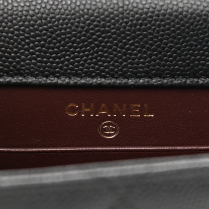 Chanel Caviar Quilted Classic Phone Holder Black 6 of 12