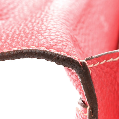 Hermes Taurillon Clemence Sac Roulis 23 Sanguine 10 of 17