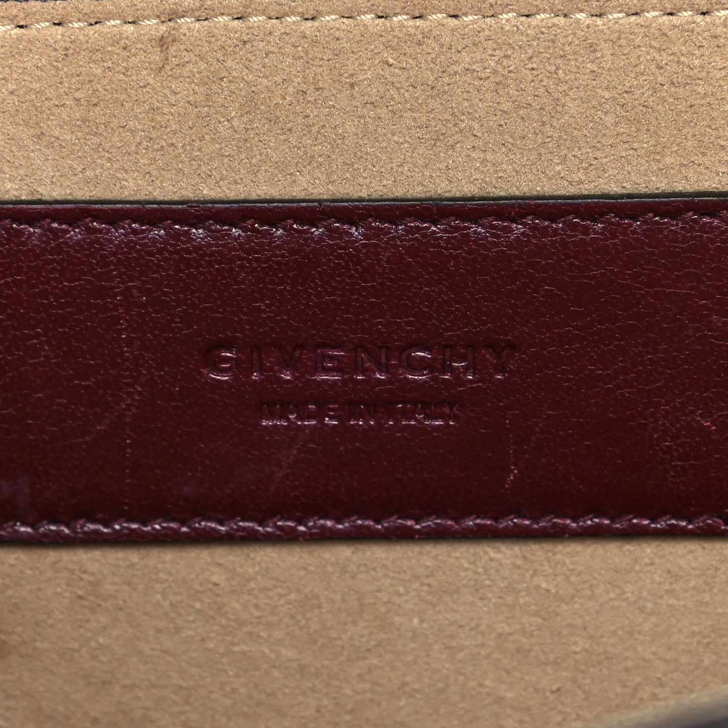 Goatskin Quilted Medium GV3 Shoulder Bag Aubergine