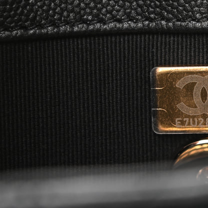 Chanel Caviar Quilted Pockets Backpack Black 6 of 10