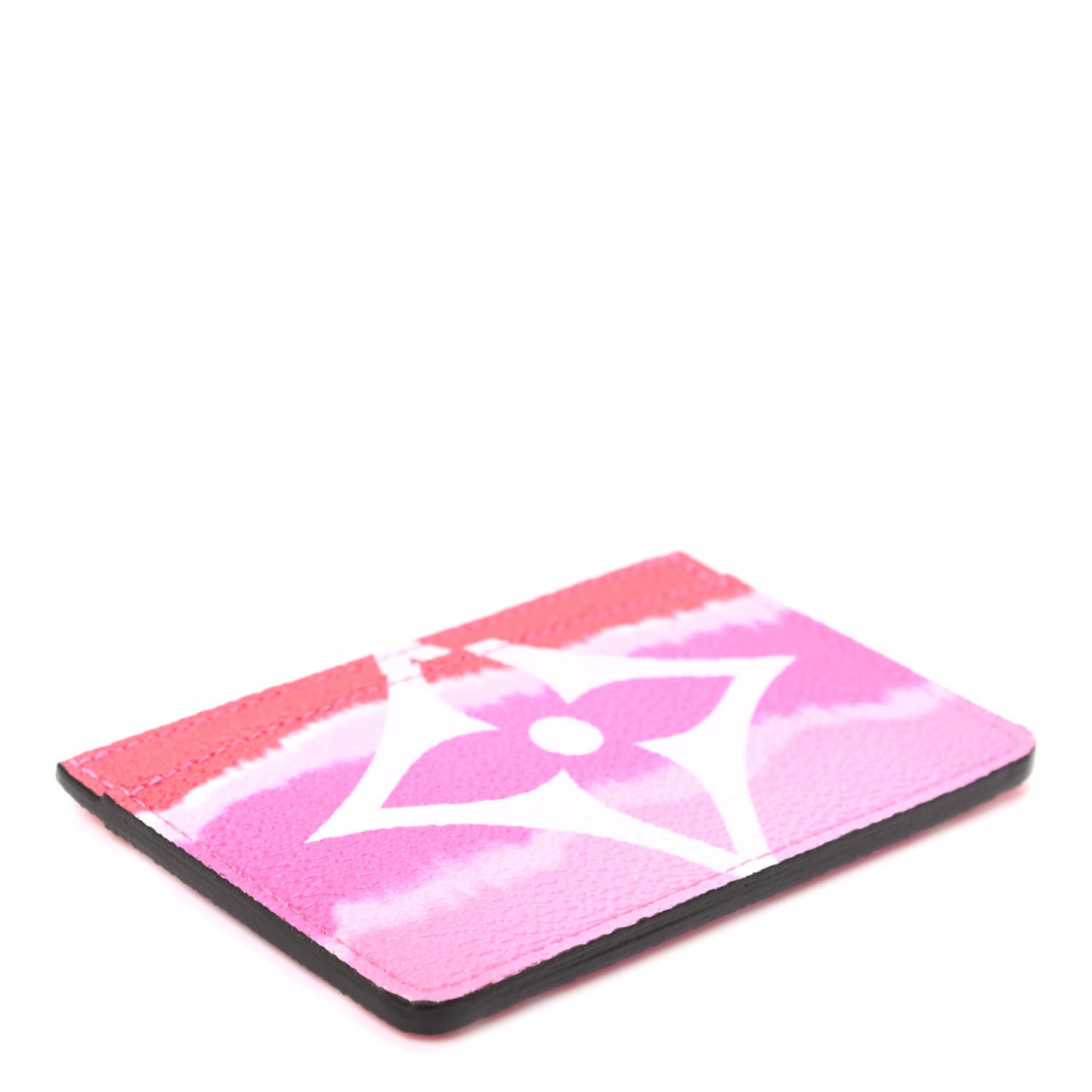 Monogram Escale Card Holder Rouge
