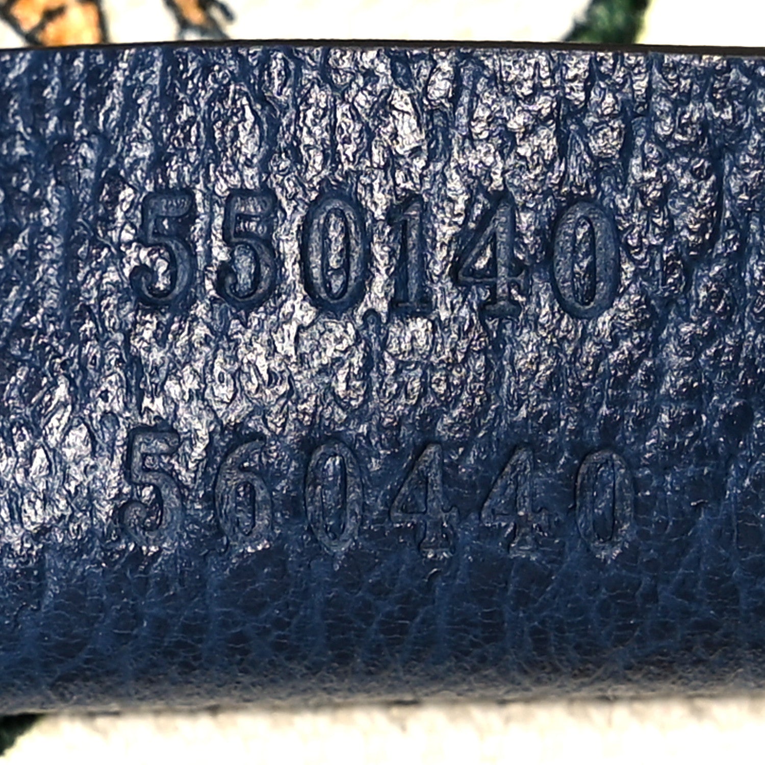 Gucci Canvas Large Flora Tote Navy Multicolor 7 of 11