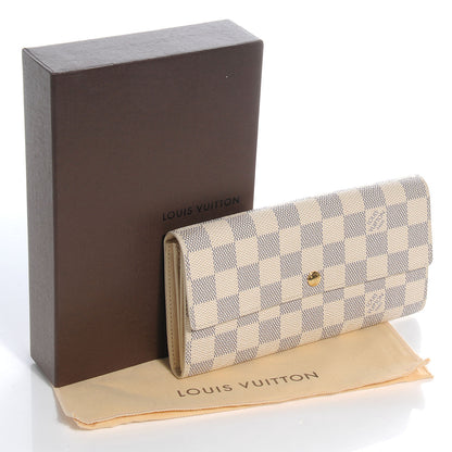 Louis Vuitton Damier Azur Sarah Wallet 8 of 8