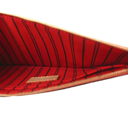 Louis Vuitton Monogram Neverfull MM GM Pochette Cherry 5 of 8