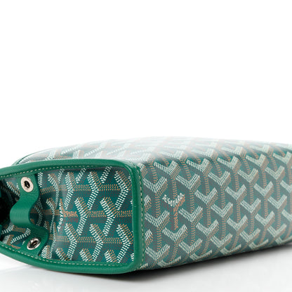 Goyard Goyardine Jouvence Toiletry Pouch MM Green 10 of 13