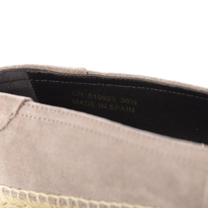 Saint Laurent Suede Espadrilles 38.5 Rose Antique 9 of 9
