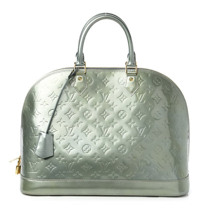 Louis Vuitton Vernis Alma GM Givre 1 of 10