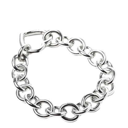 Tiffany Sterling Silver Open Heart Clasp Bracelet 3 of 5