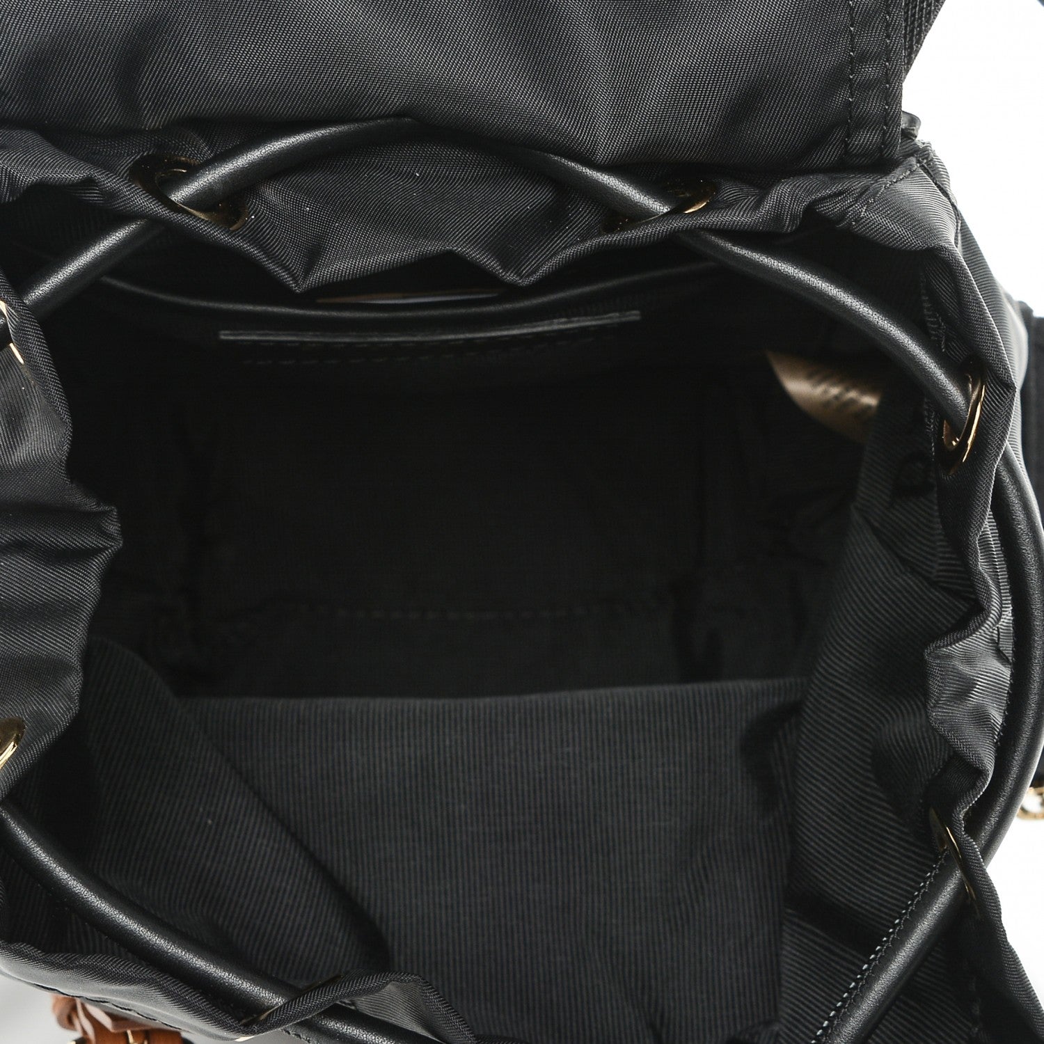 Burberry Nylon Small Rucksack Backpack Black 6 of 8