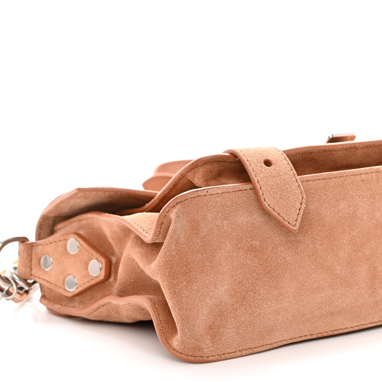 Proenza Schouler Suede Tiny PS1 Satchel Tan 7 of 9