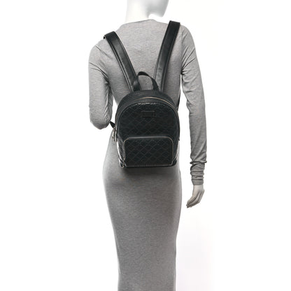 Gucci Guccissima Signature Small Day Backpack Black 2 of 13