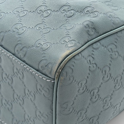Gucci Guccissima Boston Blue 16 of 20