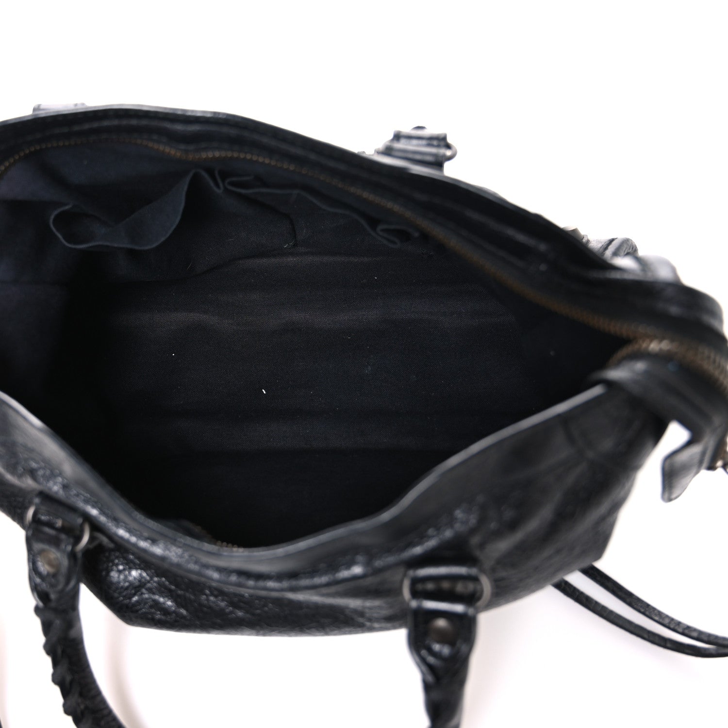 Balenciaga Agneau Classic Hardware Graffiti Handles S City Black 6 of 12