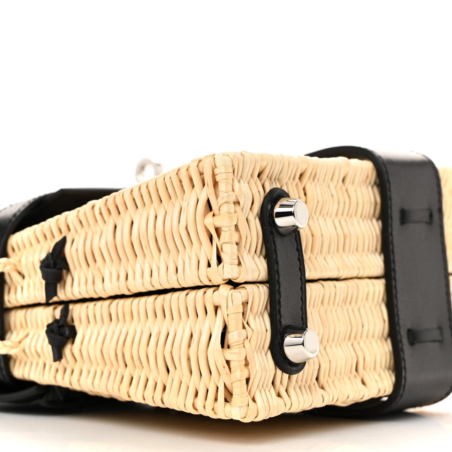 Wicker Box Picnic Mini Kelly 20 Naturel Black