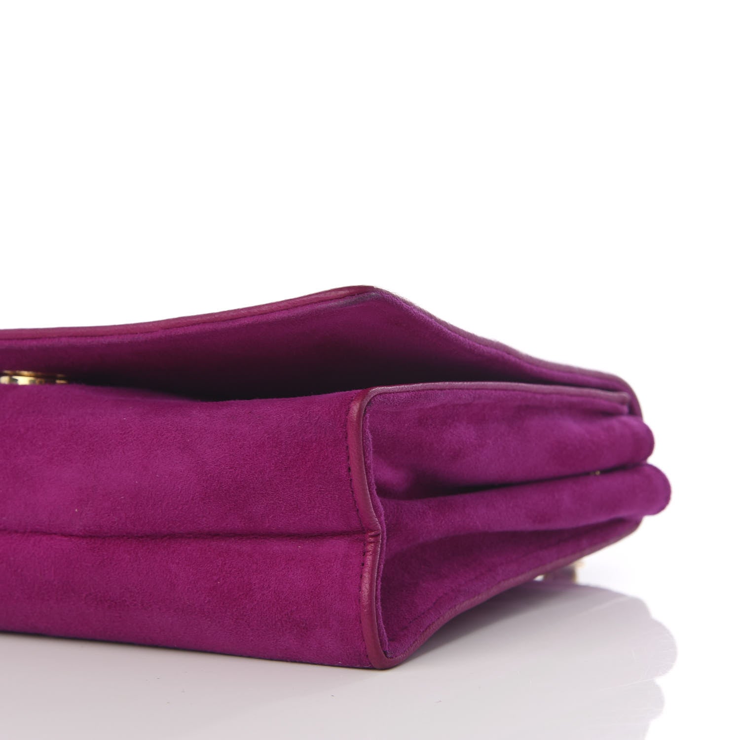 Chanel Suede CC Tassel Flap Pink 9 of 10