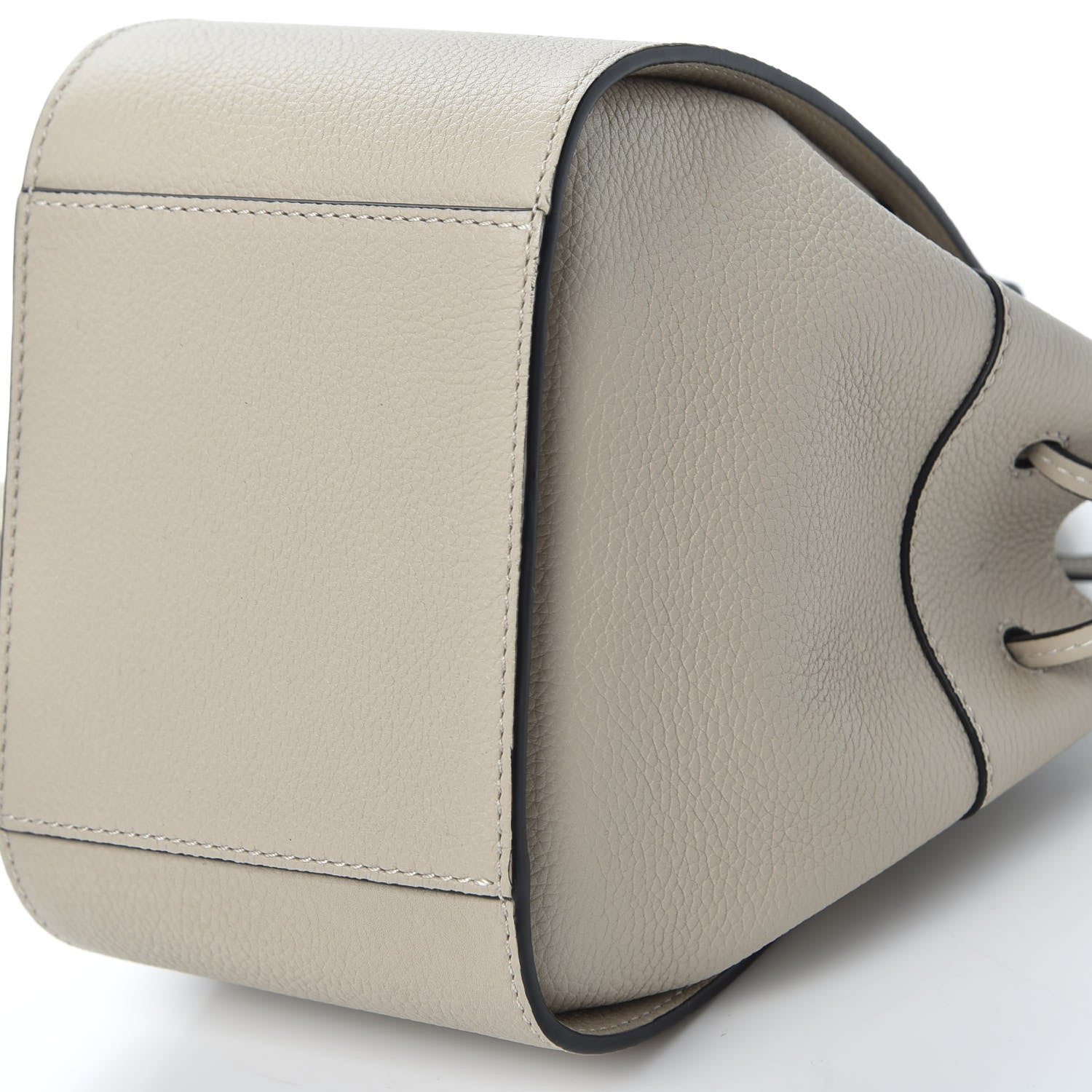 Loewe Grained Calfskin Mini Hammock Shoulder Bag Soft White 6 of 9