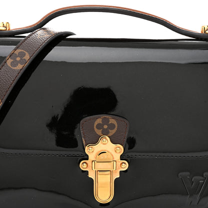 Louis Vuitton Patent Calfskin Monogram Cherrywood BB Black 8 of 11