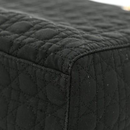 Christian Dior Nylon Cannage Large Lady Dior Black 12 of 17