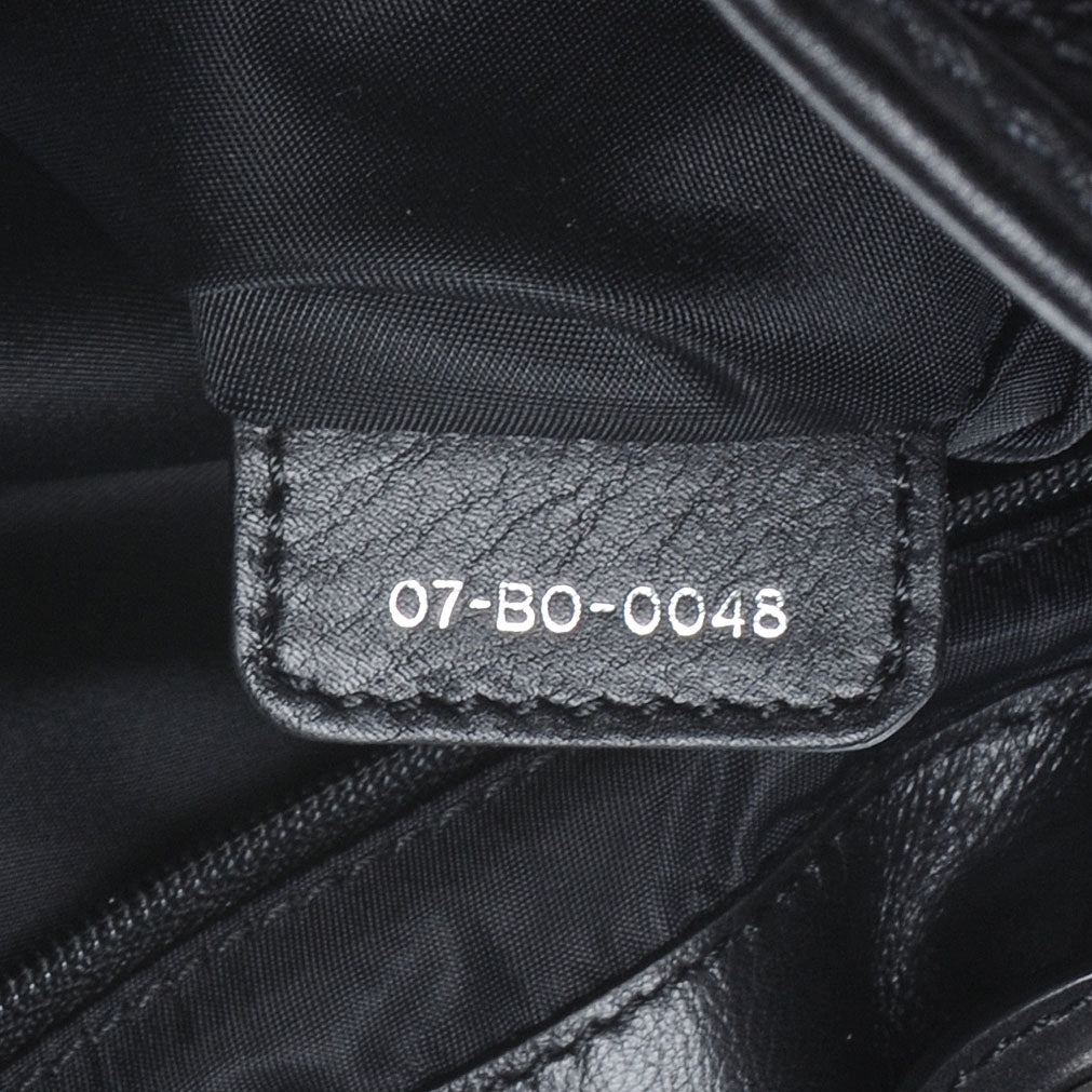 Christian Dior Nylon Cannage Shopper Tote Black 7 of 7