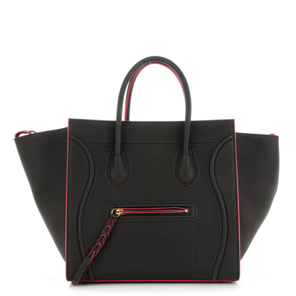 Celine Baby Grained Calfskin Medium Phantom Luggage Dark Taupe 1 of 8