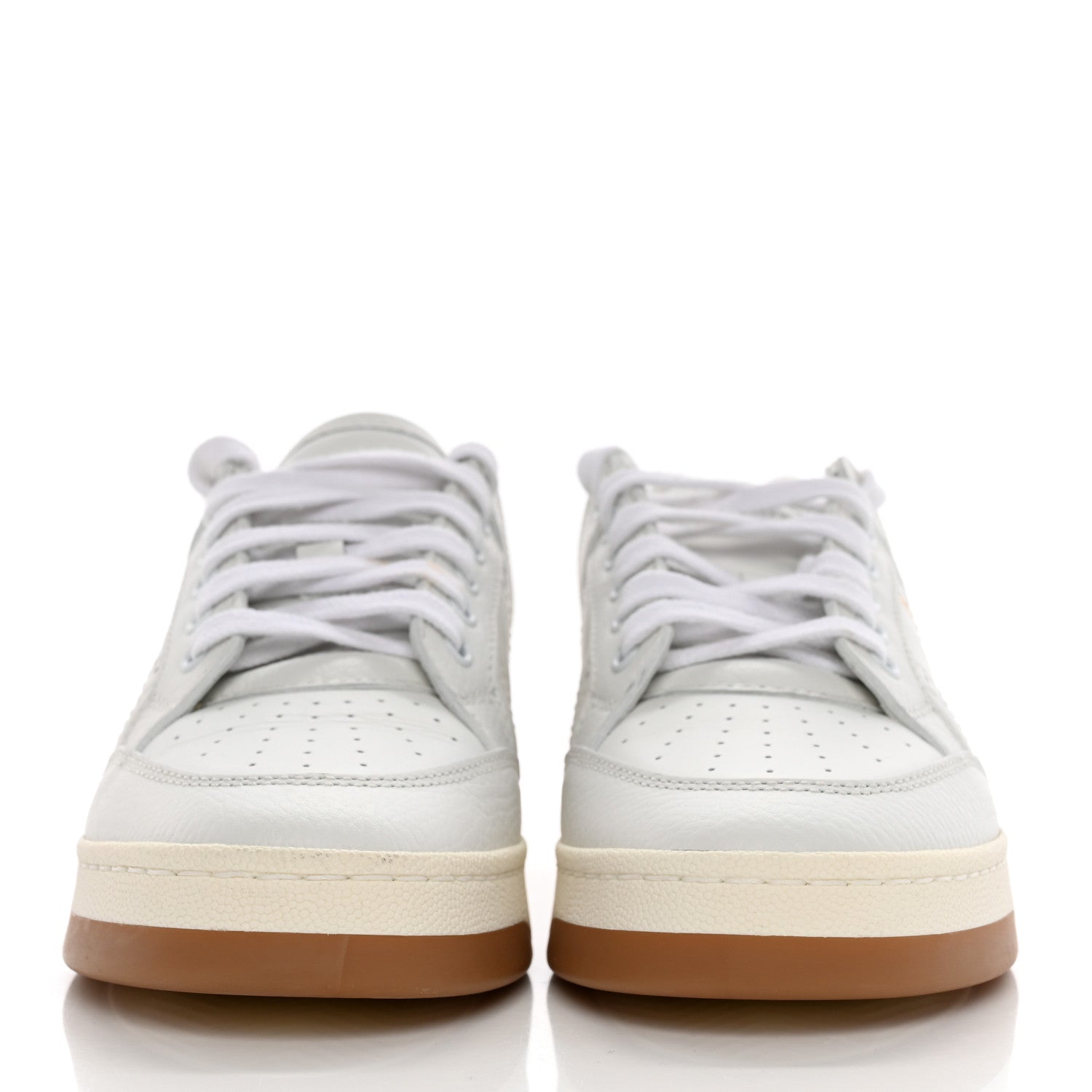 Saint Laurent Calfskin SL/61 Low Top Sneakers 37 White 2 of 16