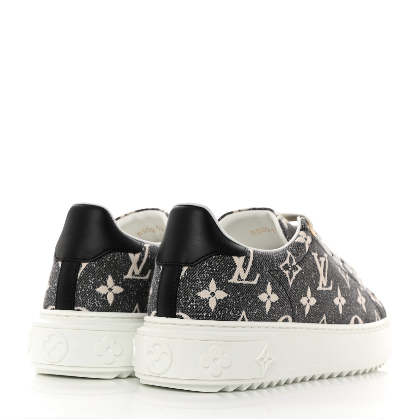 Denim Monogram Time Out Sneakers 37
