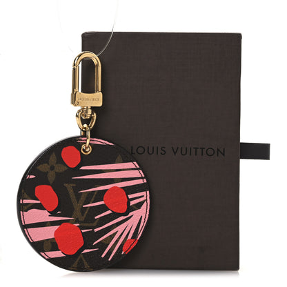Louis Vuitton Monogram Jungle Dots Bag Charm Key Ring Sugar Pink Poppy 5 of 5