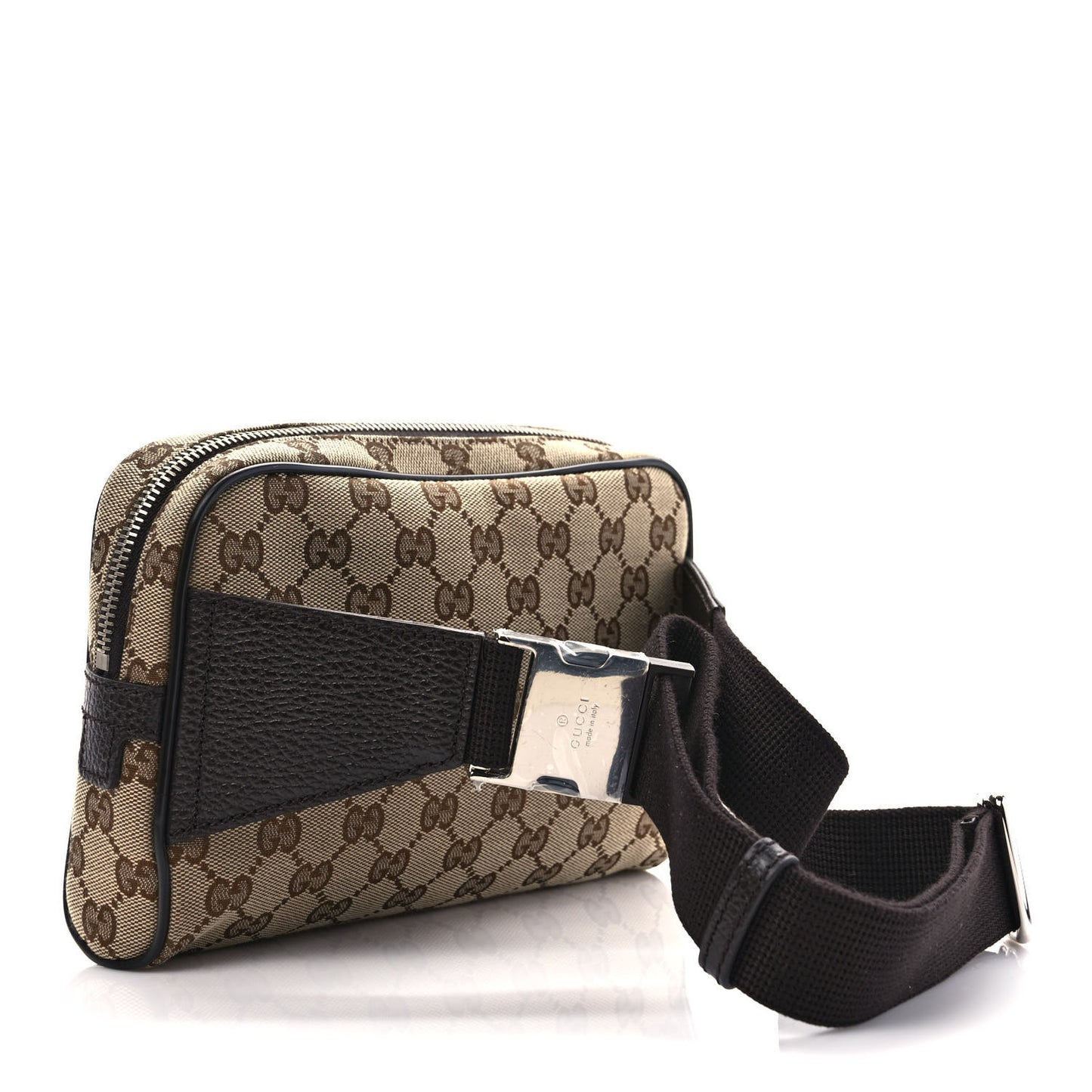 Monogram Belt Bag Dark Brown
