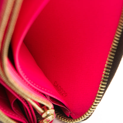 Louis Vuitton Monogram Graffiti Zippy Wallet Fuchsia 7 of 7