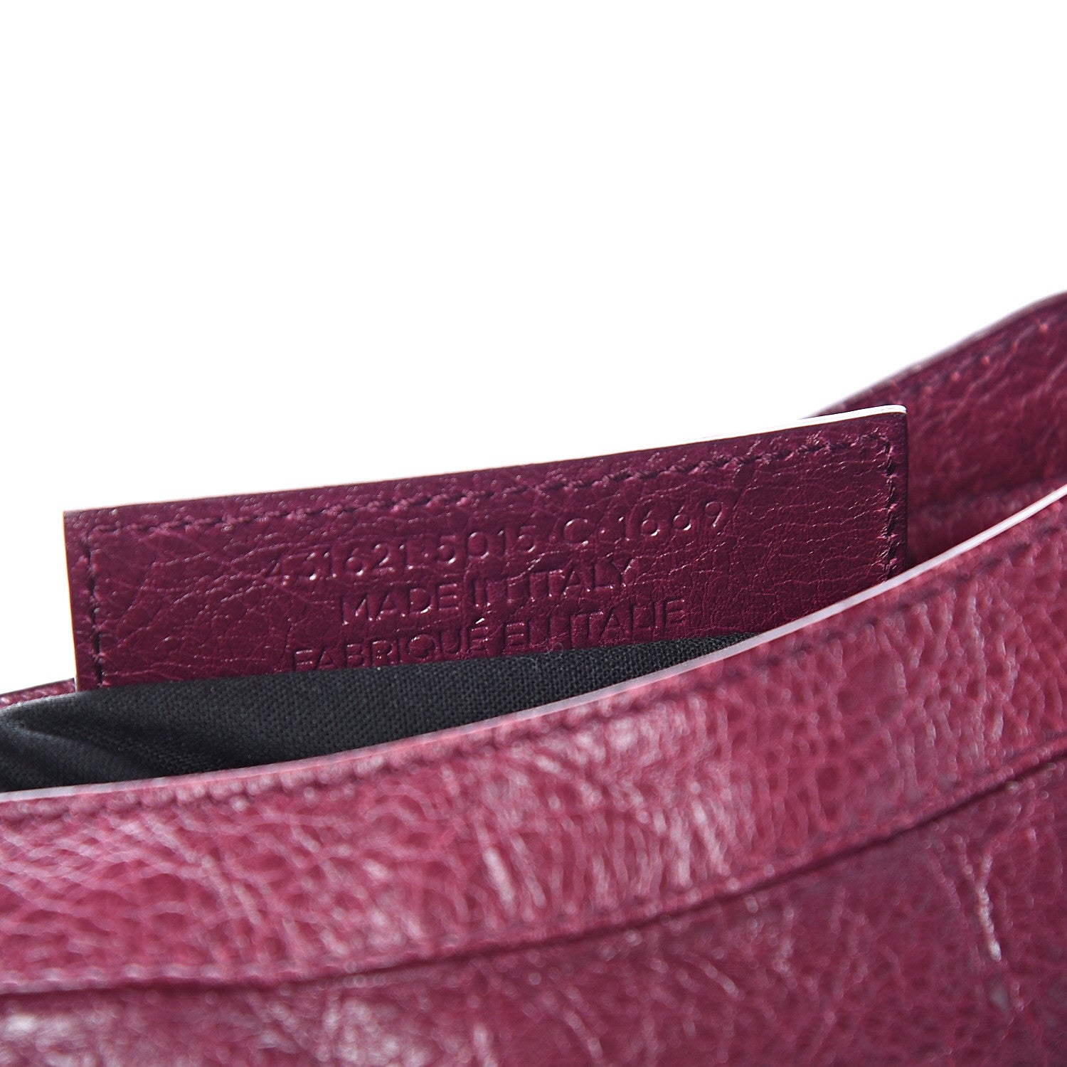 Balenciaga Agneau Classic Gold Hardware S City Violet Prune 6 of 9