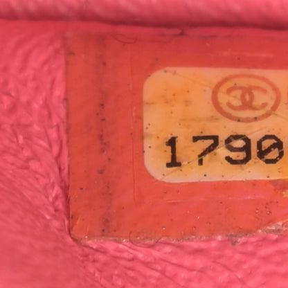 Chanel Patent Quilted Jumbo Double Flap Pink 7 of 14