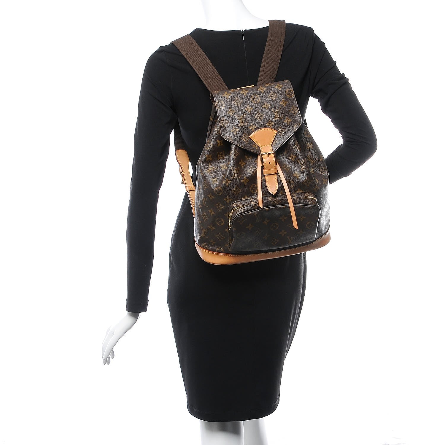 Louis Vuitton Monogram Montsouris GM Backpack 2 of 11