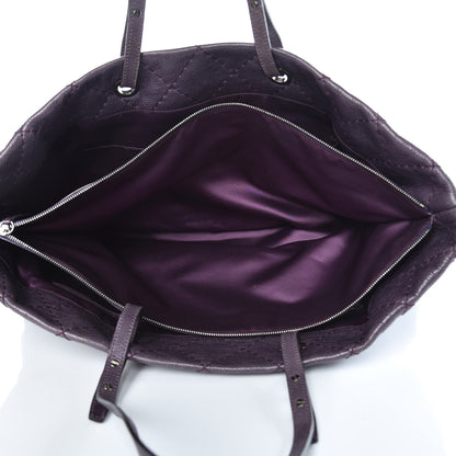 Chanel Glazed Calfskin Large On The Road Tote Purple 6 of 16