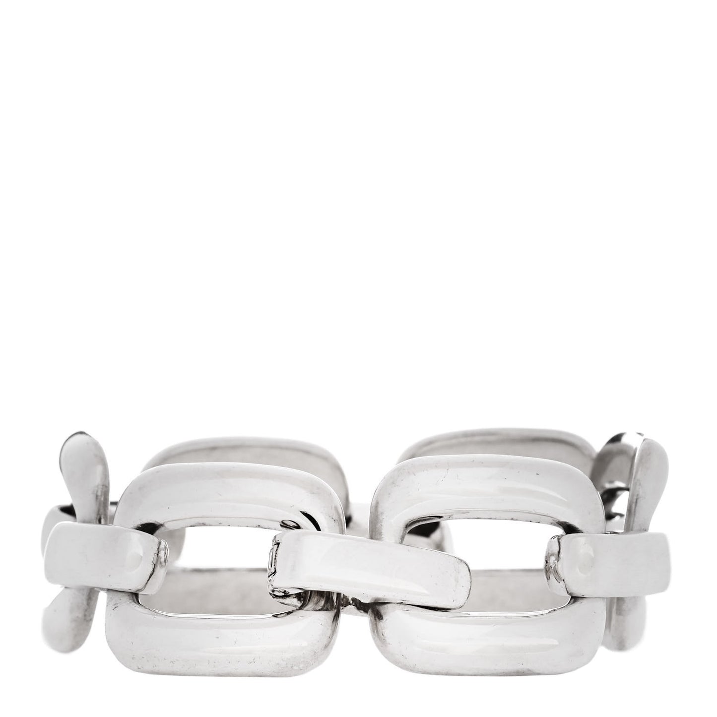 Sterling Silver Square Link Bracelet