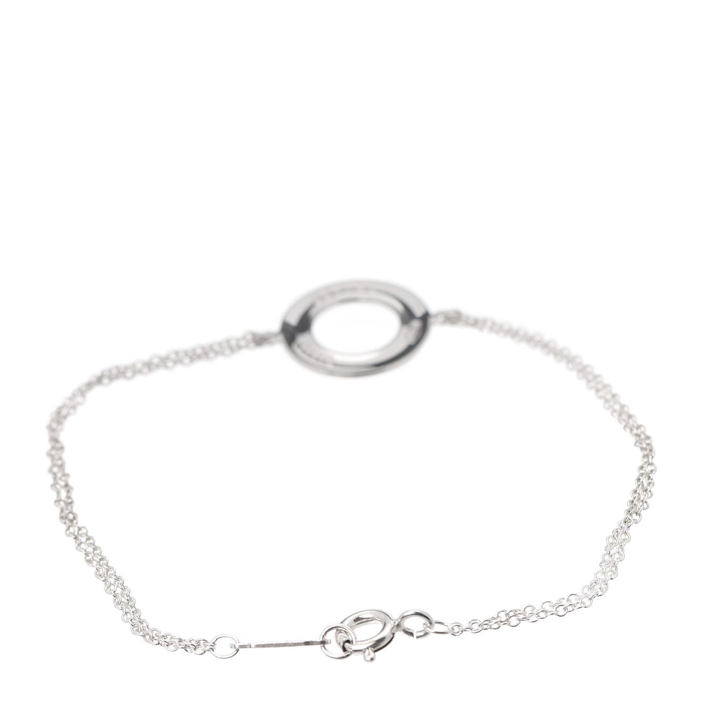Sterling Silver 1837 Circle Chain Bracelet