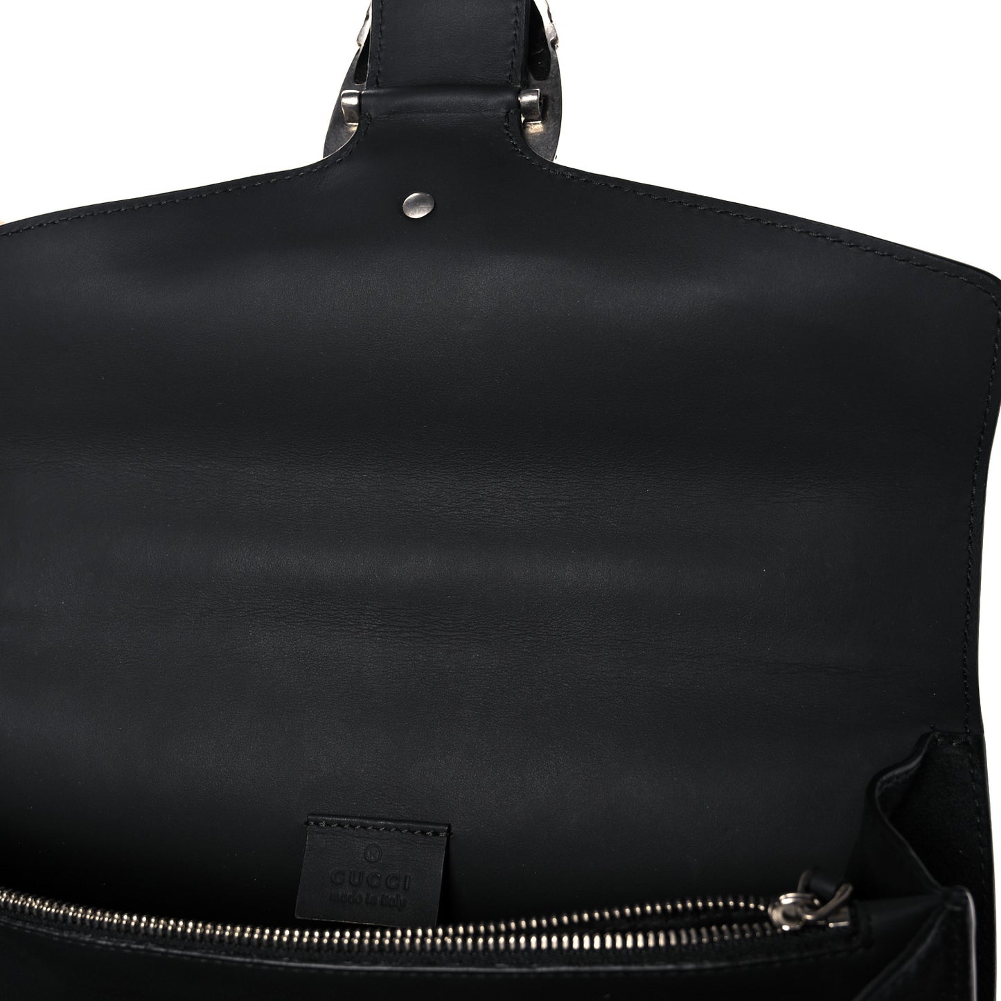 Suede Crystal Small Dionysus Shoulder Bag Black