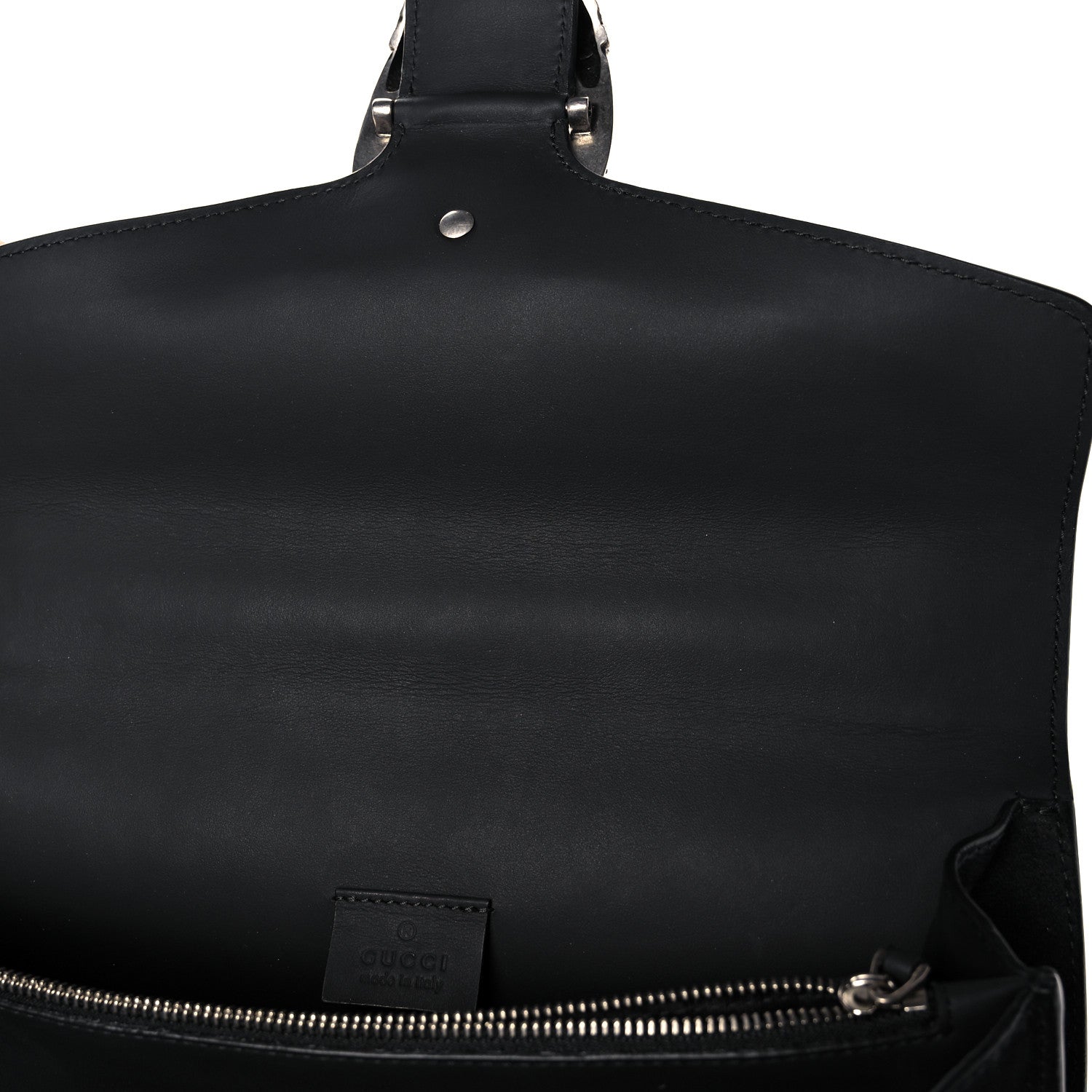 Gucci Suede Crystal Small Dionysus Shoulder Bag Black 11 of 15