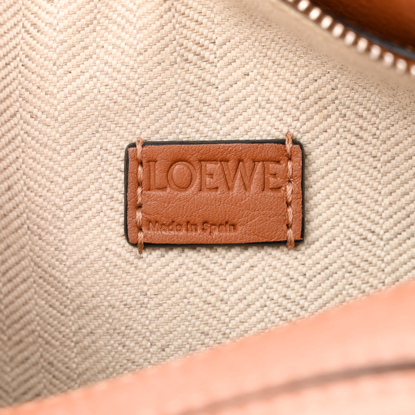 Calfskin Mini Puzzle Bag Tan