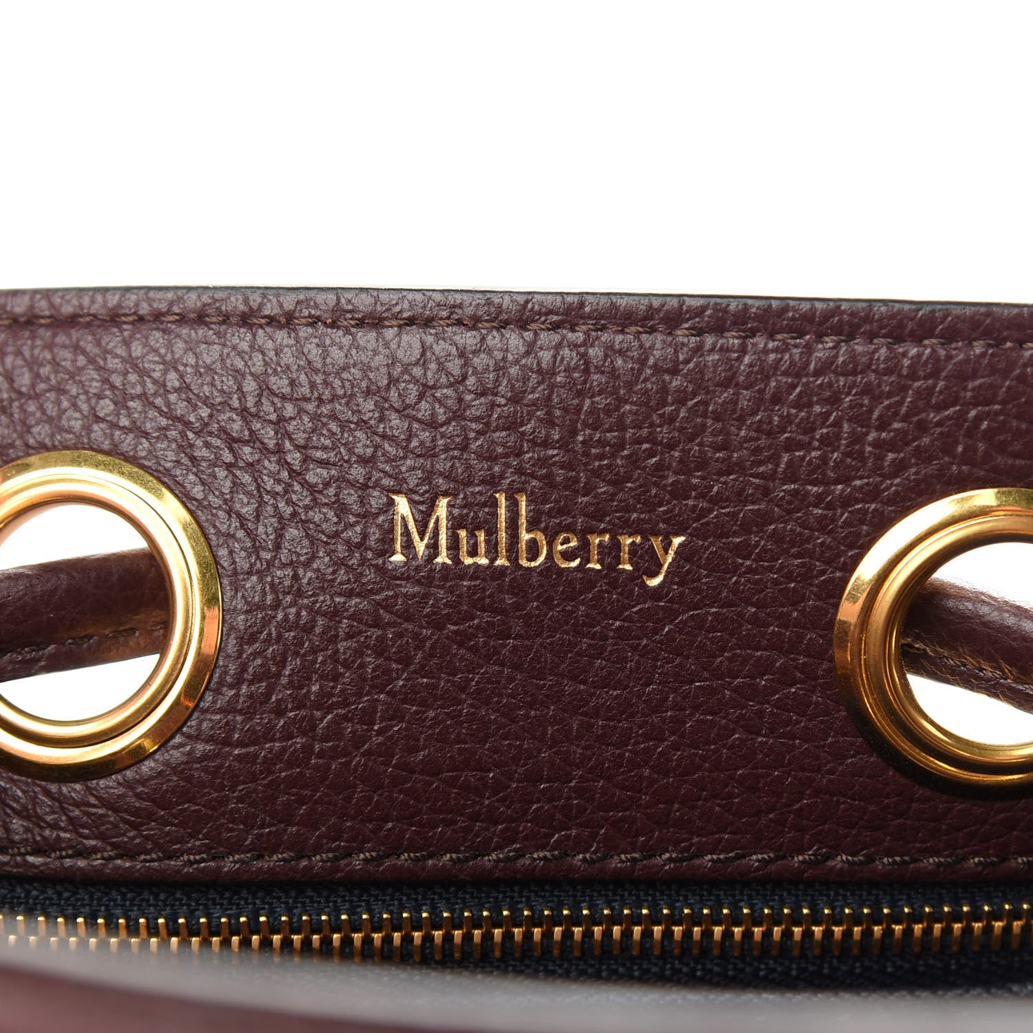 Mulberry Small Classic Grain Small Hampstead Oxblood 6 of 10