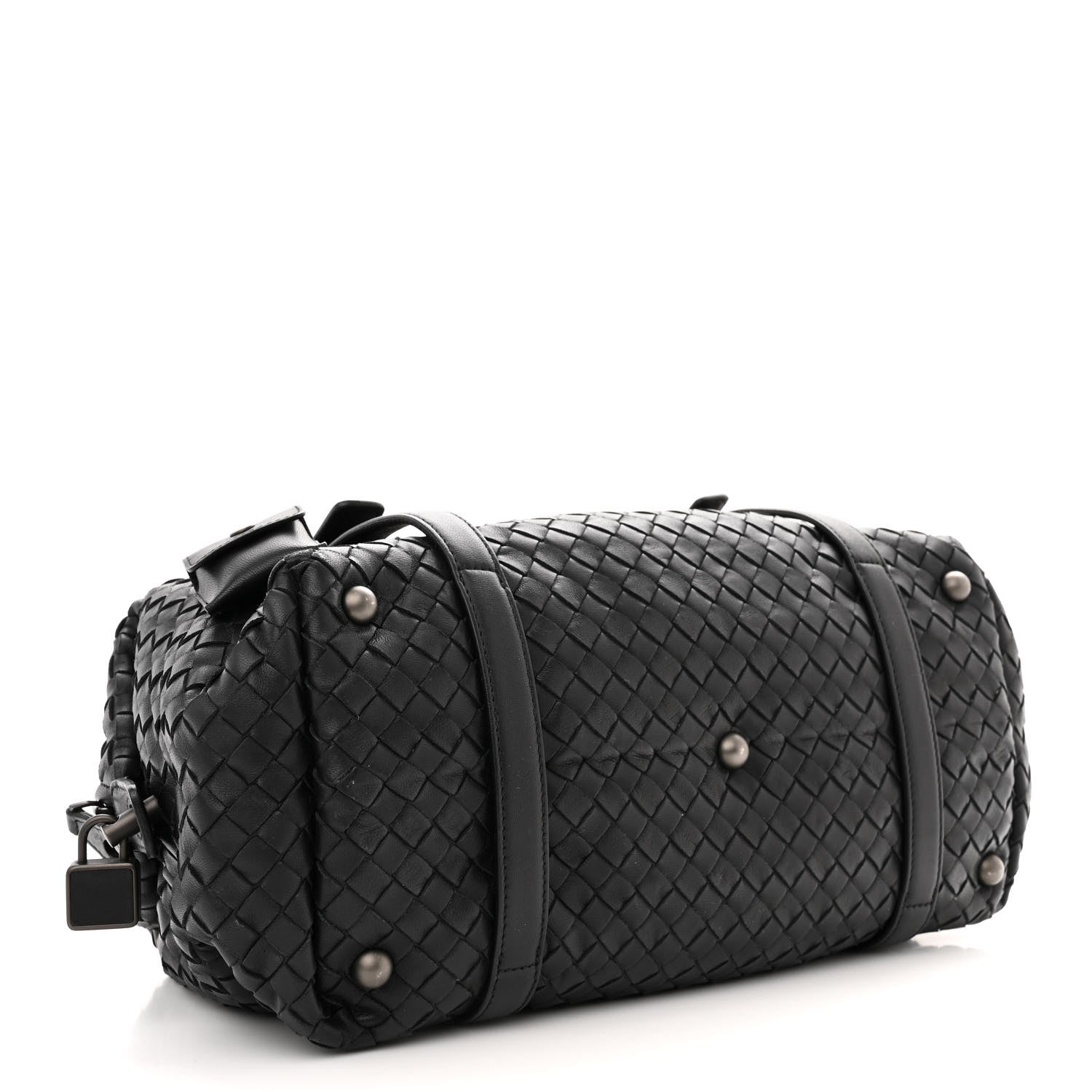 Bottega Veneta Nappa Intrecciato Montaigne Bag Black 4 of 13