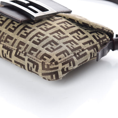 Fendi Zucchino Mini Baguette Brown 9 of 9