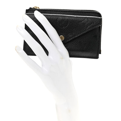 Louis Vuitton Empreinte Recto Verso Card Holder Black 2 of 7