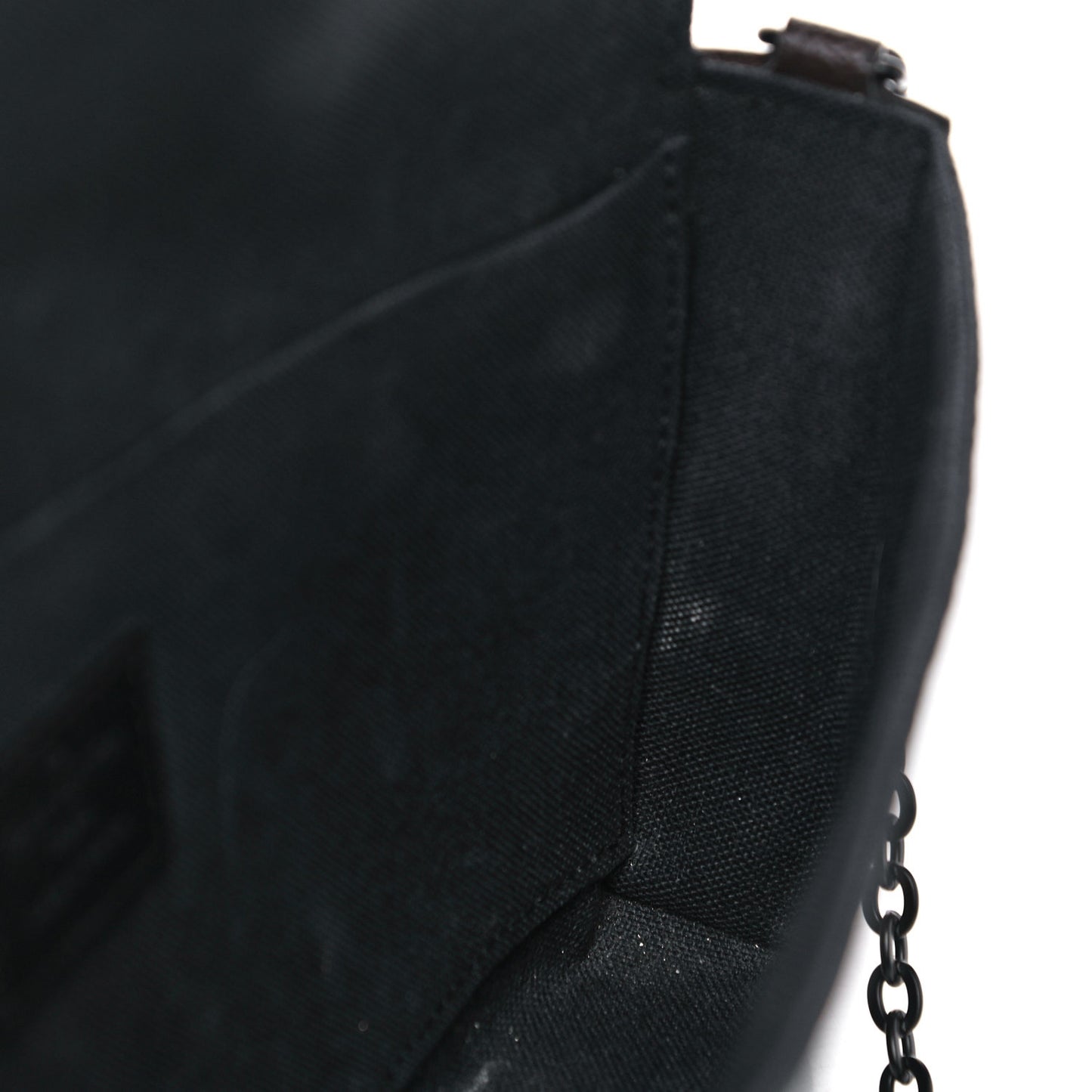 Monogram Animal Print Pochette Felicie Chain Wallet